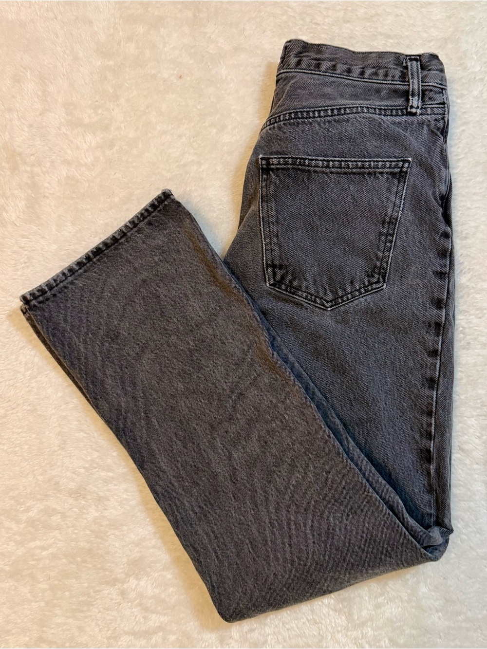 Agolde Mid-Rise Relaxed Boot in Percolate